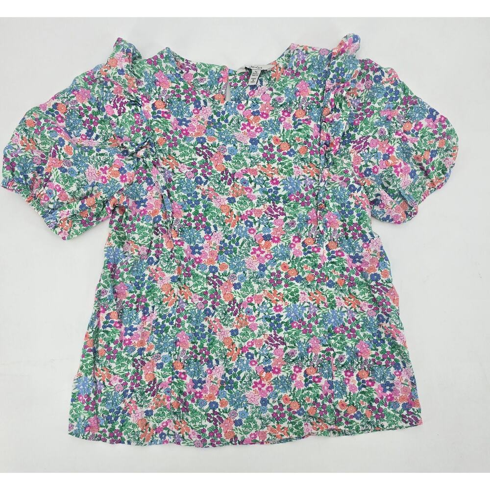 Joules Preppy Coquette Floral Top